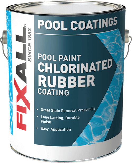 chlorinated pool paint